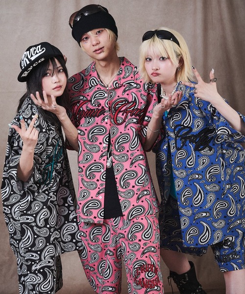 GALFY(ガルフィー)の「GALFY-俺らホ~ミ~SETUP(セットアップ・メンズ・ブルー/ブラック/ピンク・L/XL)」の22枚目の写真