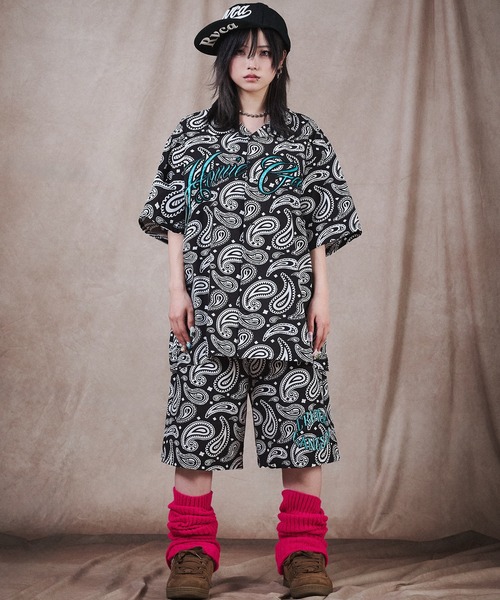GALFY(ガルフィー)の「GALFY-俺らホ~ミ~SETUP(セットアップ・メンズ・ブルー/ブラック/ピンク・L/XL)」の6枚目の写真