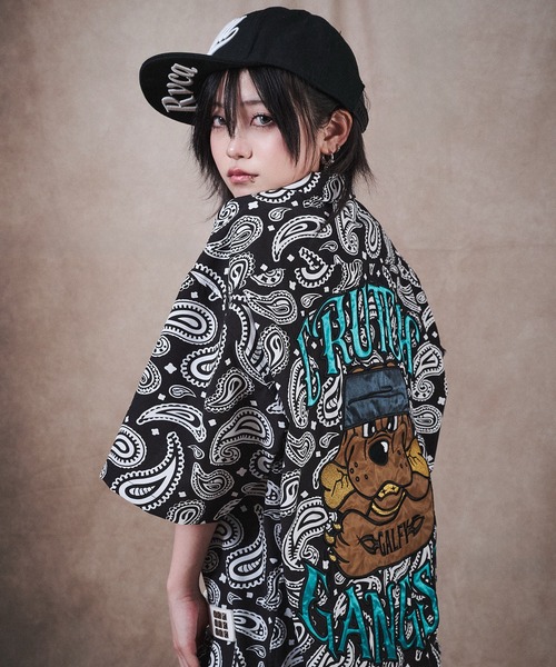 GALFY(ガルフィー)の「GALFY-俺らホ~ミ~SETUP(セットアップ・メンズ・ブルー/ブラック/ピンク・L/XL)」の5枚目の写真