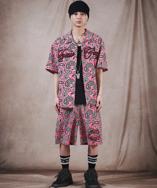 GALFY(ガルフィー)の「GALFY-俺らホ~ミ~SETUP(セットアップ・メンズ・ブルー/ブラック/ピンク・L/XL)」の16枚目の写真