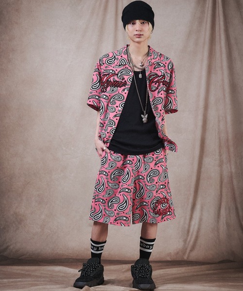 GALFY(ガルフィー)の「GALFY-俺らホ~ミ~SETUP(セットアップ・メンズ・ブルー/ブラック/ピンク・L/XL)」の17枚目の写真