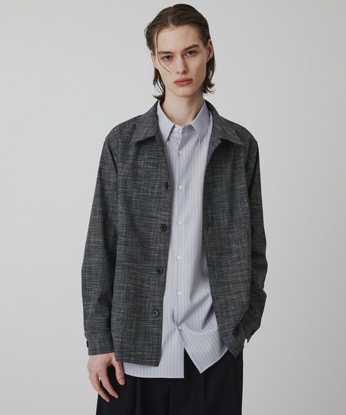 ユナイテッドトウキョーSlab Tweedカバーオール　united tokyo 再入荷なし〉Slab Tweed カバーオール(1 LIGHT GREY): : メンズ