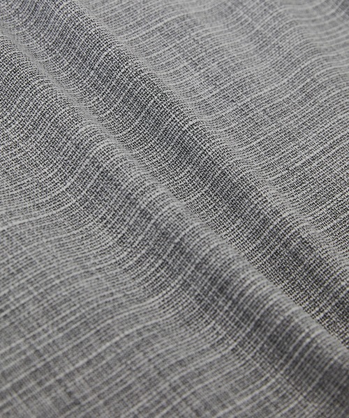新作】Slab Tweed カバーオールシャツ ｜春服/レーヨン/伸縮性/羽織り