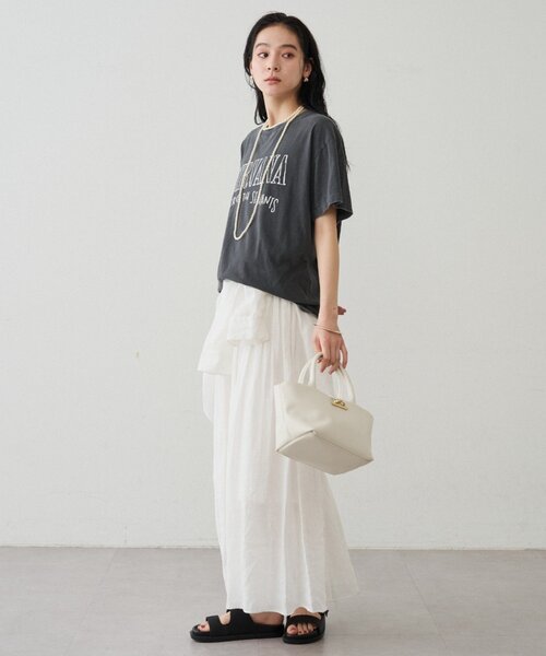 LOUNGEDRESS(ラウンジドレス)の「【GOOD ROCK SPEED】NIRVANA T(Tシャツ/カットソー・レディース・ブラック・FREE)」の4枚目の写真
