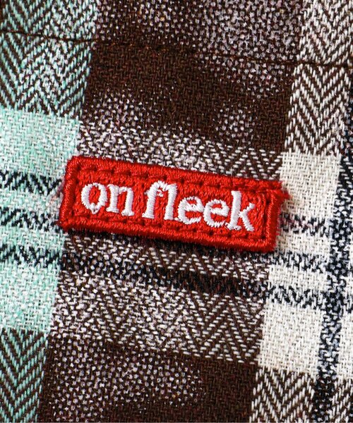 BREEZE（ブリーズ）の「B NEWJACK ケミカルプリントチェックシャツ（シャツ/ブラウス・キッズ・ミント/レッド・90/100/110/120/130/140/150/160）」の13枚目の写真