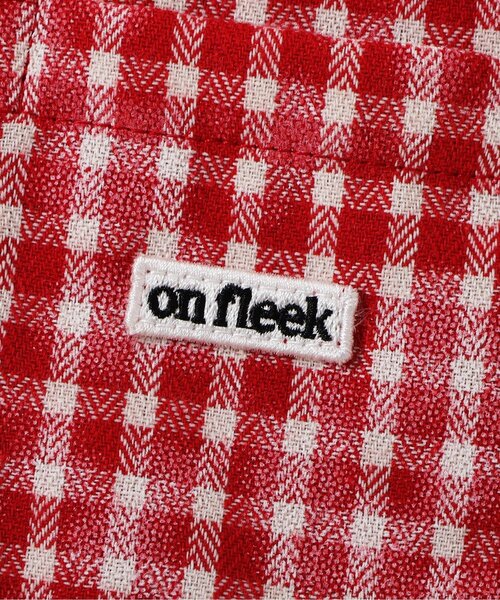 BREEZE（ブリーズ）の「B NEWJACK ケミカルプリントチェックシャツ（シャツ/ブラウス・キッズ・ミント/レッド・90/100/110/120/130/140/150/160）」の15枚目の写真