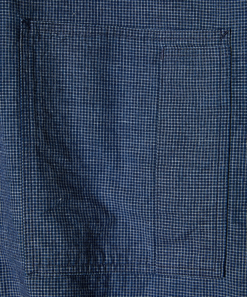 HORLISUN(ホーリーサン)の「Maili Denim Check Shirt Navy(シャツ/ブラウス・レディース・その他・SMALL/MEDIUM/LARGE)」の4枚目の写真
