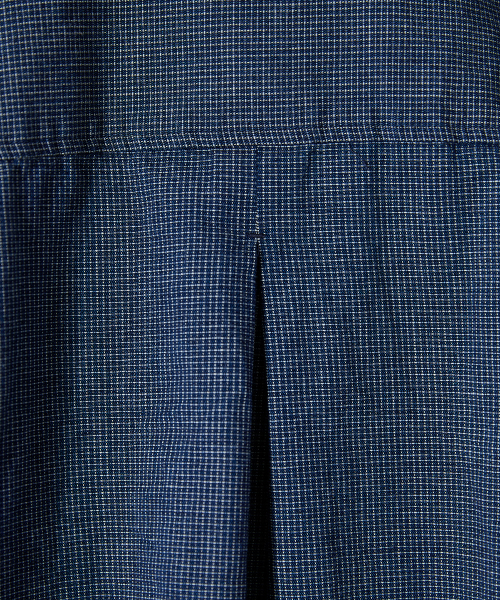 HORLISUN(ホーリーサン)の「Maili Denim Check Shirt Navy(シャツ/ブラウス・レディース・その他・SMALL/MEDIUM/LARGE)」の6枚目の写真