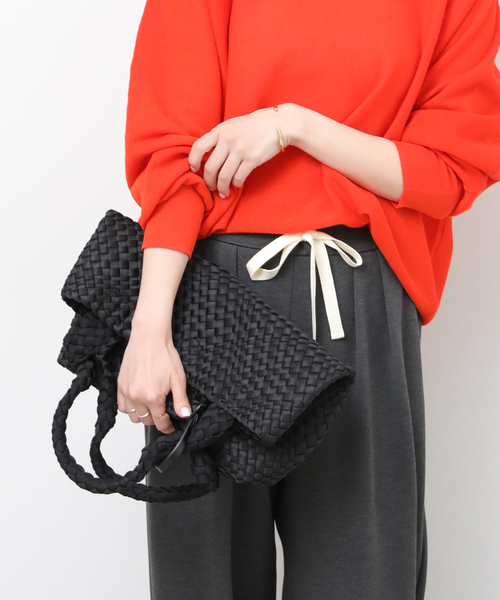 JOURNAL STANDARD relume（ジャーナルスタンダード　レリューム）の「《追加》RELUME メッシュTOTE（トートバッグ・レディース・ブラック・FREE）」の8枚目の写真