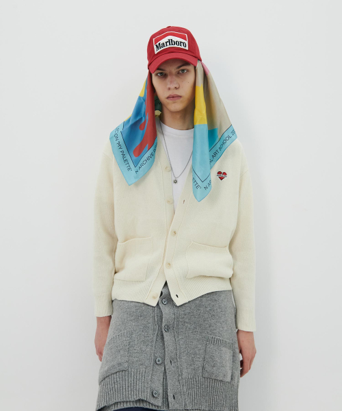 Beyond Closet(-)の「ノーマンティック ベーシックラムウールVネックカーディガン アイボリー(カーディガン/ボレロ・レディース・その他・SMALL/LARGE)」の1枚目の写真