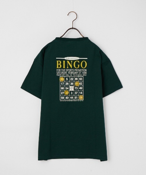 THE SHINZONE（ザ　シンゾーン）の「[THE SHINZONE/ザ シンゾーン] BINGO バックプリントＴシャツ（Tシャツ/カットソー・レディース・ホワイト/ダークグリーン/グレー・0）」の14枚目の写真