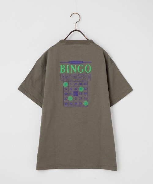 THE SHINZONE（ザ　シンゾーン）の「[THE SHINZONE/ザ シンゾーン] BINGO バックプリントＴシャツ（Tシャツ/カットソー・レディース・ホワイト/ダークグリーン/グレー・0）」の12枚目の写真