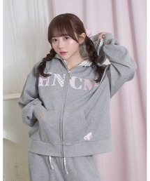 BUNNY APARTMENT（バニーアパートメント）の「パターンアップリケジップパーカー（パーカー）」