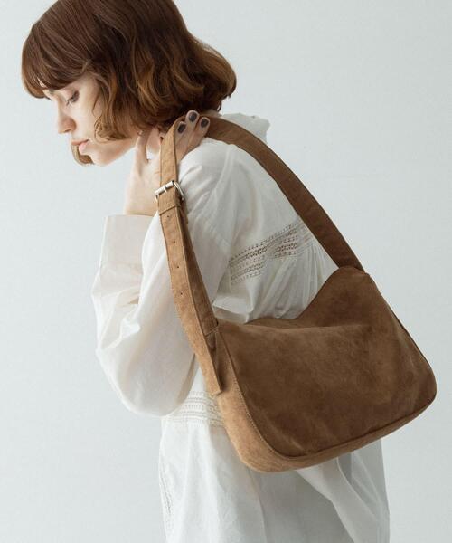URBAN RESEARCH Sonny Label（アーバンリサーチサニーレーベル）の「フェイクスエードショルダーバッグ（ショルダーバッグ・レディース・ダークブラウン/ライトブラウン・ONE）」の11枚目の写真