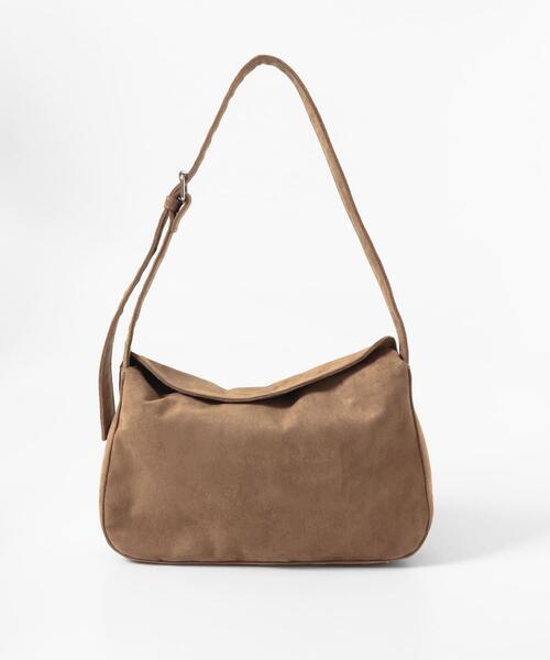 URBAN RESEARCH Sonny Label（アーバンリサーチサニーレーベル）の「フェイクスエードショルダーバッグ（ショルダーバッグ・レディース・ダークブラウン/ライトブラウン・ONE）」の7枚目の写真