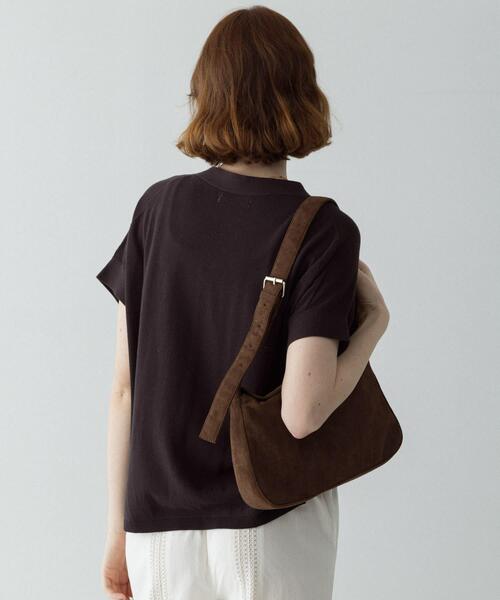 URBAN RESEARCH Sonny Label（アーバンリサーチサニーレーベル）の「フェイクスエードショルダーバッグ（ショルダーバッグ・レディース・ダークブラウン/ライトブラウン・ONE）」の19枚目の写真