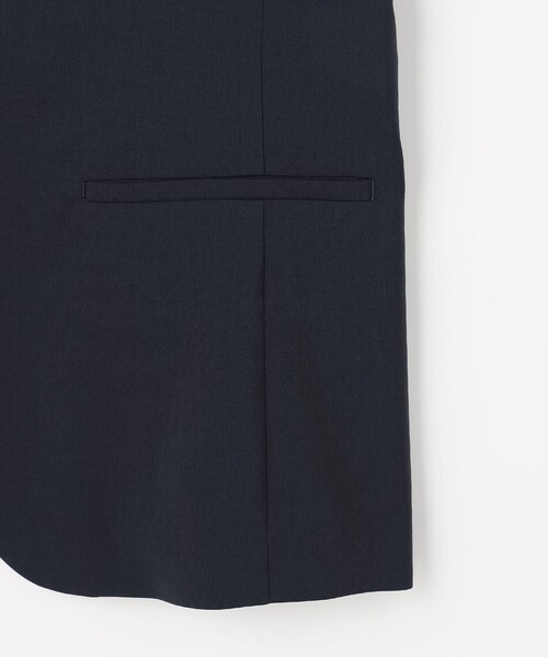 J.PRESS（ジェイプレス）の「【セットアップ対応】ファンマートロストレッチ ノーカラー ジャケット（ノーカラージャケット・レディース・ネイビー系/グレー系/ベージュ系・9/11/7）」の22枚目の写真