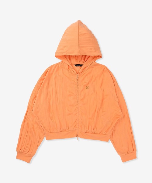 Hurley (ハーレー)の「Hurley/ハーレー ジップアップ パーカー UVカット WCFF261042(パーカー・レディース・オレンジ/オフホワイト/グレー・FREE)」の3枚目の写真