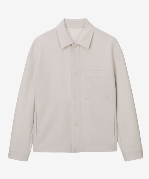 MINDBRIDGE（マインドブリッジ）の「[COUTURE]ポケットポイントジャンパー MYJP3170（デニムジャケット・メンズ・ライトベージュ・100/95/105/110）」の3枚目の写真