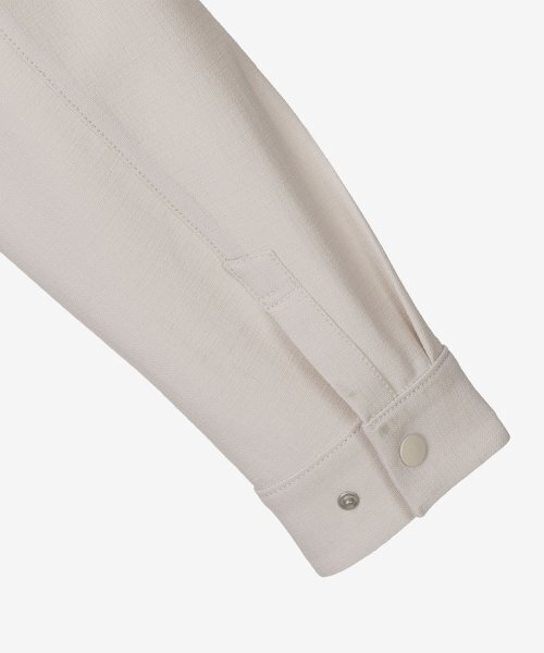 MINDBRIDGE（マインドブリッジ）の「[COUTURE]ポケットポイントジャンパー MYJP3170（デニムジャケット・メンズ・ライトベージュ・100/95/105/110）」の8枚目の写真