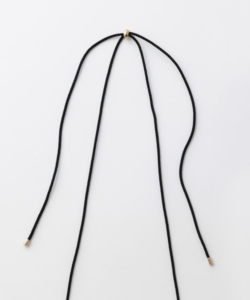 ciite' surgical stainless（シーテサージカルステンレス）の「【金属アレルギー対応】変形ハートメタルコードチョーカー サージカルステンレス（ネックレス・レディース・シルバー/ゴールド・FREE）」の7枚目の写真