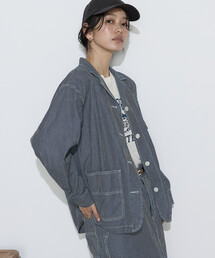 COMME CA Wardrobe（コムサワードローブ）の「ヒッコリー カバーオール（その他アウター）」