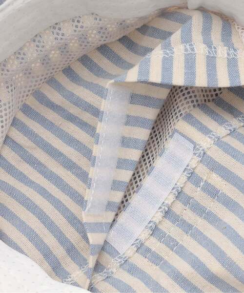 petit main（プティマイン）の「【UV】ポケッタブルバケットハット（ハット・キッズ・ミント/ネイビー/オートミール/サックスブルー/キャメル・54cm/50cm/52cm）」の7枚目の写真