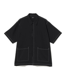 ダブル ポケット ステッチ シャツ (吸水速乾)