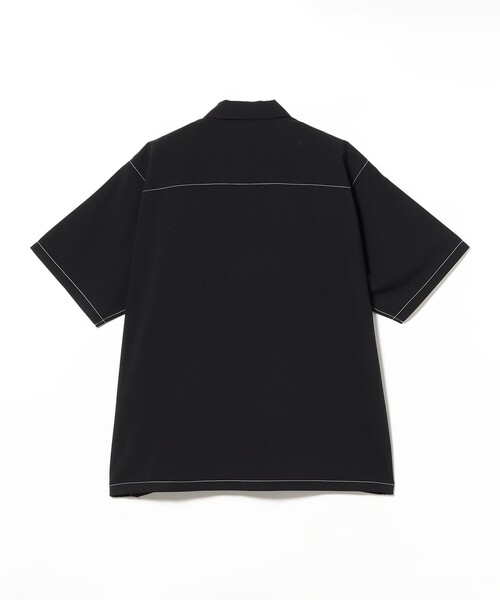 BEAMS（ビームス）の「ダブル ポケット ステッチ シャツ （吸水速乾）（シャツ/ブラウス・メンズ・ブラウン/ブルー系その他/ブラック・M/S/XL/L）」の5枚目の写真
