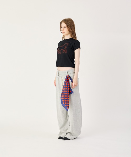 FTW(エフティダブリュー)の「HORSE PRINT TEE(Tシャツ/カットソー・レディース・ブラック/ブルー・SMALL/MEDIUM/LARGE)」の16枚目の写真