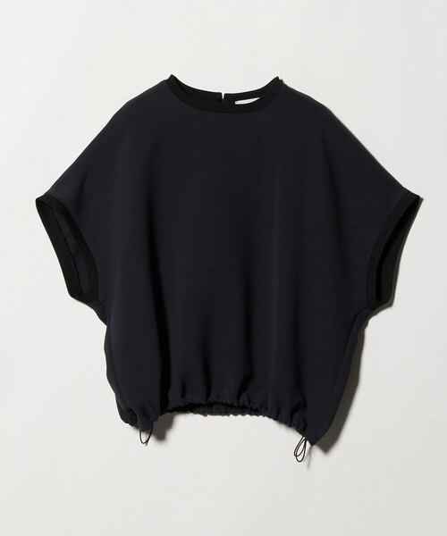 UNITED ARROWS（ユナイテッドアローズ）の「COMFY ドルマン ショートスリーブ ブラウス ‐防汚 UVカット ウォッシャブル‐（シャツ/ブラウス・レディース・ブラック/オフホワイト/ダークグレー・FREE）」の15枚目の写真