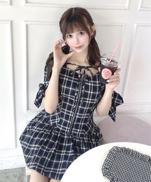 バルーンミニワンピース