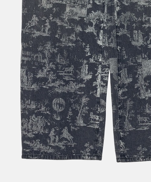 LE CIEL BLEU(ルシェルブルー)の「ウォールペーパープリントバレルジーンズ / Wallpaper Print Barrel Jeans(その他パンツ・レディース・マルチ・34/36/38)」の6枚目の写真