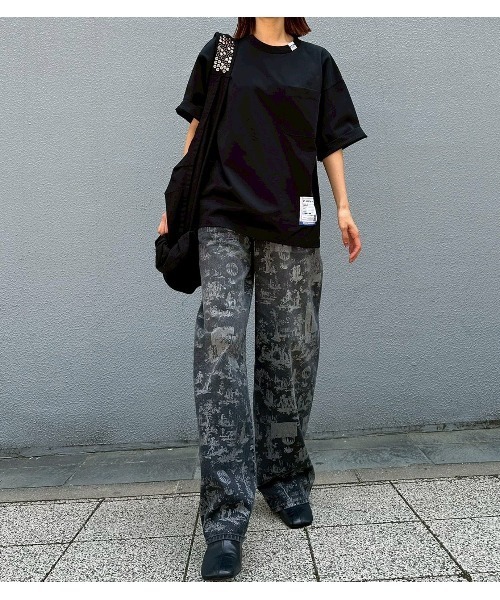 LE CIEL BLEU(ルシェルブルー)の「ウォールペーパープリントバレルジーンズ / Wallpaper Print Barrel Jeans(その他パンツ・レディース・マルチ・34/36/38)」の14枚目の写真