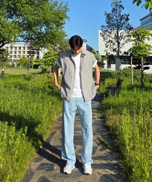 KRUXH（クルクス）の「プロストウォッシングセミワイドパンツ（デニムパンツ・レディース・その他・1/2/3）」の11枚目の写真
