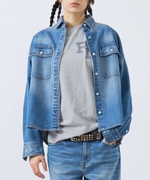 ChahChah /チャーチャー HAPPY DENIM TRUCKER JACKET（その他アウター