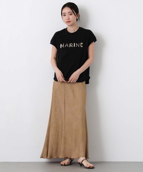 Gready Brilliant(グレディブリリアン)の「MARINEフリンジT(Tシャツ/カットソー・レディース・ブラック/オフホワイト・FREE)」の14枚目の写真