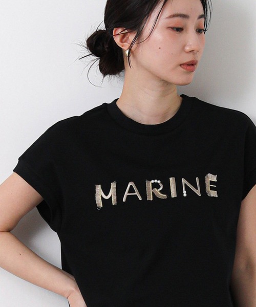 Gready Brilliant(グレディブリリアン)の「MARINEフリンジT(Tシャツ/カットソー・レディース・ブラック/オフホワイト・FREE)」の19枚目の写真