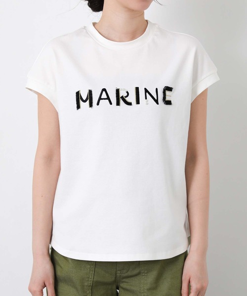 Gready Brilliant(グレディブリリアン)の「MARINEフリンジT(Tシャツ/カットソー・レディース・ブラック/オフホワイト・FREE)」の20枚目の写真
