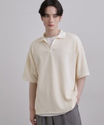 tk.TAKEO KIKUCHI | スキッパーポロシャツ(Tシャツ/カットソー)