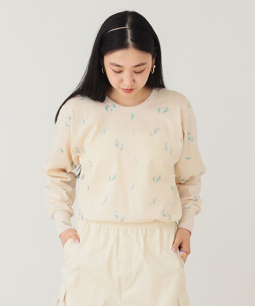 BEAMS COUTURE(ビームスクチュール)の「お花プリント ヴィンテージ ロング Tシャツ(Tシャツ/カットソー・レディース・その他・ONE SIZE)」の8枚目の写真