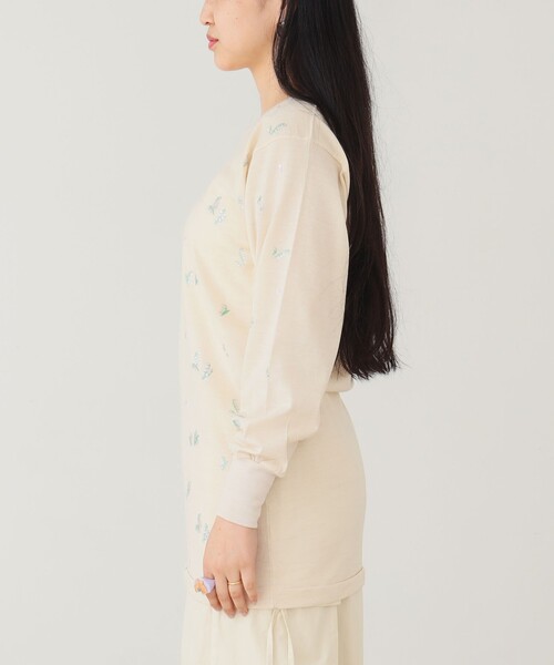 BEAMS COUTURE(ビームスクチュール)の「お花プリント ヴィンテージ ロング Tシャツ(Tシャツ/カットソー・レディース・その他・ONE SIZE)」の11枚目の写真