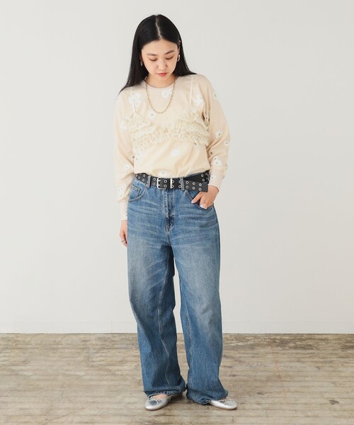 BEAMS COUTURE(ビームスクチュール)の「お花プリント ヴィンテージ ロング Tシャツ(Tシャツ/カットソー・レディース・その他・ONE SIZE)」の13枚目の写真