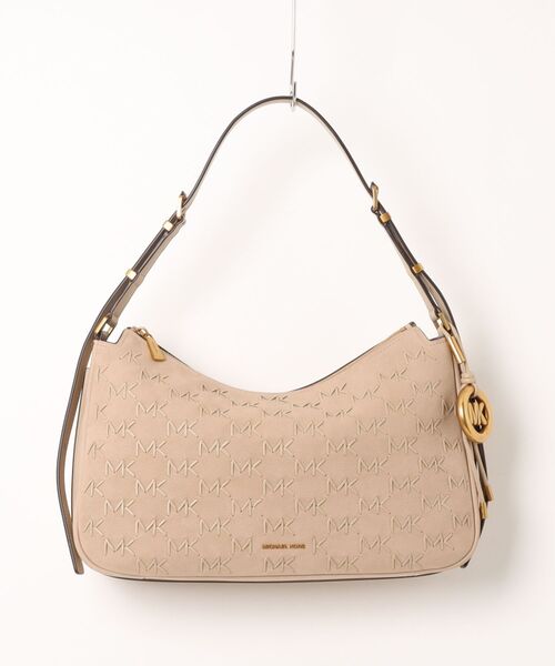 MICHAEL KORS（マイケルコース）の「NOLITA トップジップ コンバーチブル ショルダーバッグ ミディアム（ショルダーバッグ・レディース・ベージュ系・FREE）」の6枚目の写真