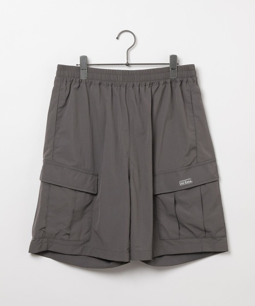 GEORGE'S(ジョージズ)の「【UNIVERSAL OVERALL】イージーカーゴショーツ(その他パンツ・メンズ・チャコールグレー/ライトグレー・MEDIUM/LARGE)」の1枚目の写真