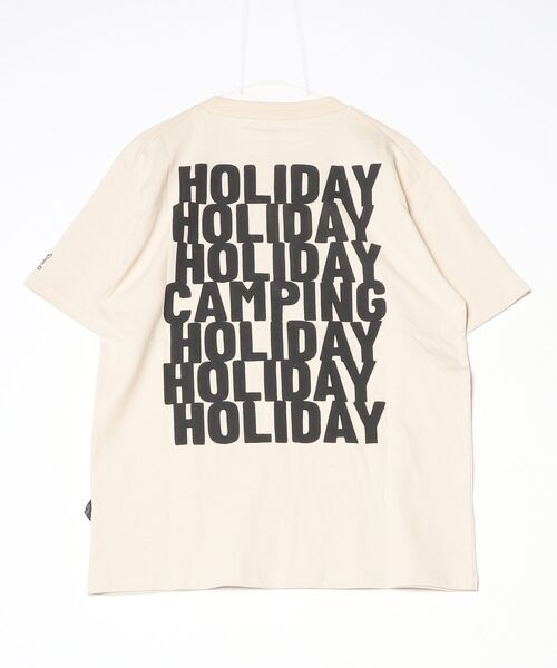 DOD（ディーオーディー）の「ディーオーディー DOD アウトドアカジュアル 半袖Tシャツ（Tシャツ/カットソー・メンズ・アイボリー/ホワイト/チャコールグレー・XL/L/M）」の4枚目の写真