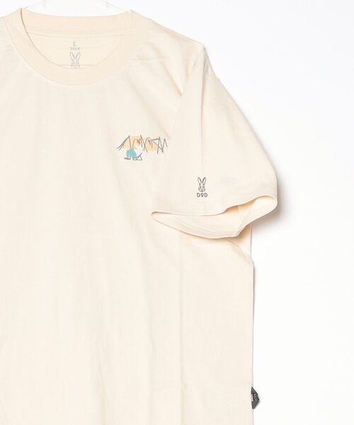 DOD（ディーオーディー）の「ディーオーディー DOD アウトドアカジュアル 半袖Tシャツ（Tシャツ/カットソー・メンズ・アイボリー/ホワイト/チャコールグレー・XL/L/M）」の5枚目の写真
