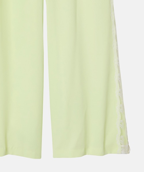 LE CIEL BLEU(ルシェルブルー)の「サイドレーストリムジョガーパンツ/Side Lace-Trim Jogger Pants(その他パンツ・レディース・ブラック/ライトイエロー・36/38)」の15枚目の写真