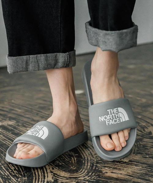 THE NORTH FACE(ザノースフェイス)の「THE NORTH FACE ザ・ノースフェイス BASIC SLIDE オープントゥスライドサンダル(サンダル・メンズ・ベージュ/オフホワイト/チャコール/ブラック・25cm/26cm/27cm/28cm/24cm)」の3枚目の写真