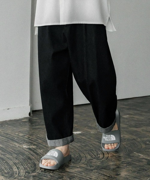 THE NORTH FACE(ザノースフェイス)の「THE NORTH FACE ザ・ノースフェイス BASIC SLIDE オープントゥスライドサンダル(サンダル・メンズ・ベージュ/オフホワイト/チャコール/ブラック・25cm/26cm/27cm/28cm/24cm)」の22枚目の写真